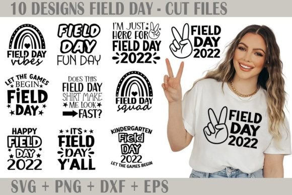 Field Day 2022 Bundle Graphics for Crafts