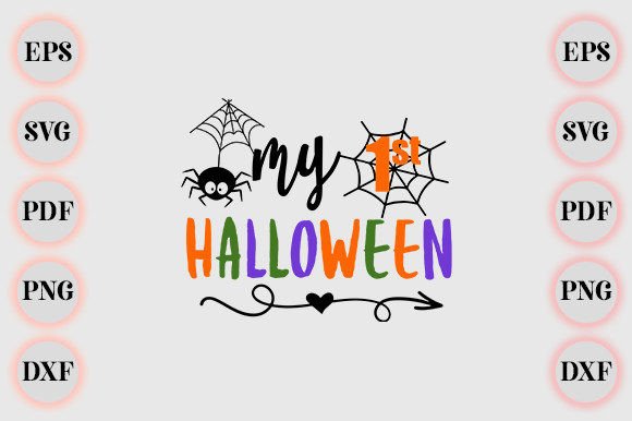 First Halloween Funny Gifts Graphics for Crafts