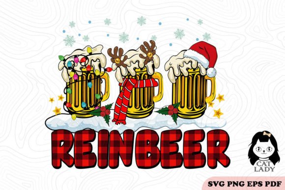Fun Reinbeer Christmas SVG PNG