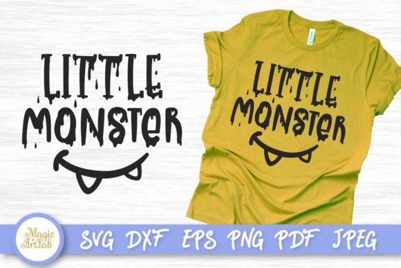 Halloween Monster Graphics for Creative Crafts