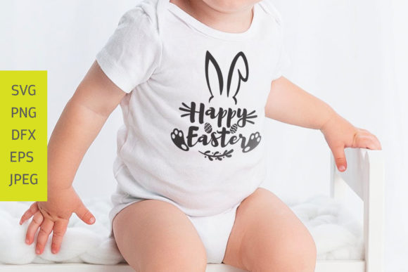 Happy Easter Svg for Graphics and Crafts