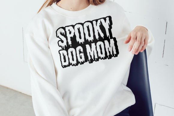 Spooky Dog Mom SVG
