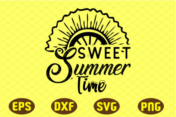 Sweet Summer Time Svg Design for Graphics and Crafts